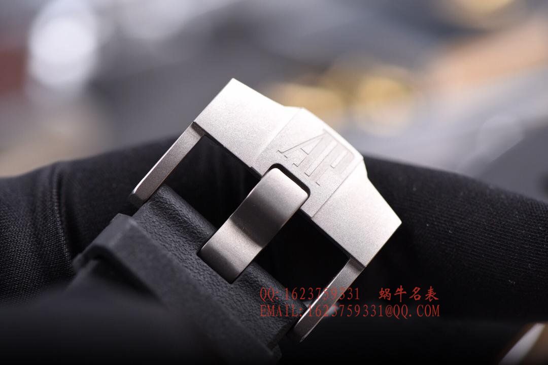 【视频评测JF厂超A高精仿手表】爱彼皇家橡树离岸型系列15706AU.OO.A002CA.01腕表 / JFAP15706