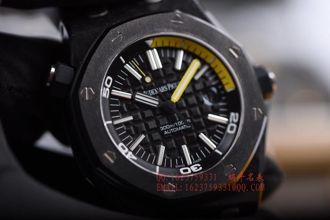 【视频评测JF厂超A高精仿手表】爱彼皇家橡树离岸型系列15706AU.OO.A002CA.01腕表 / JFAP15706