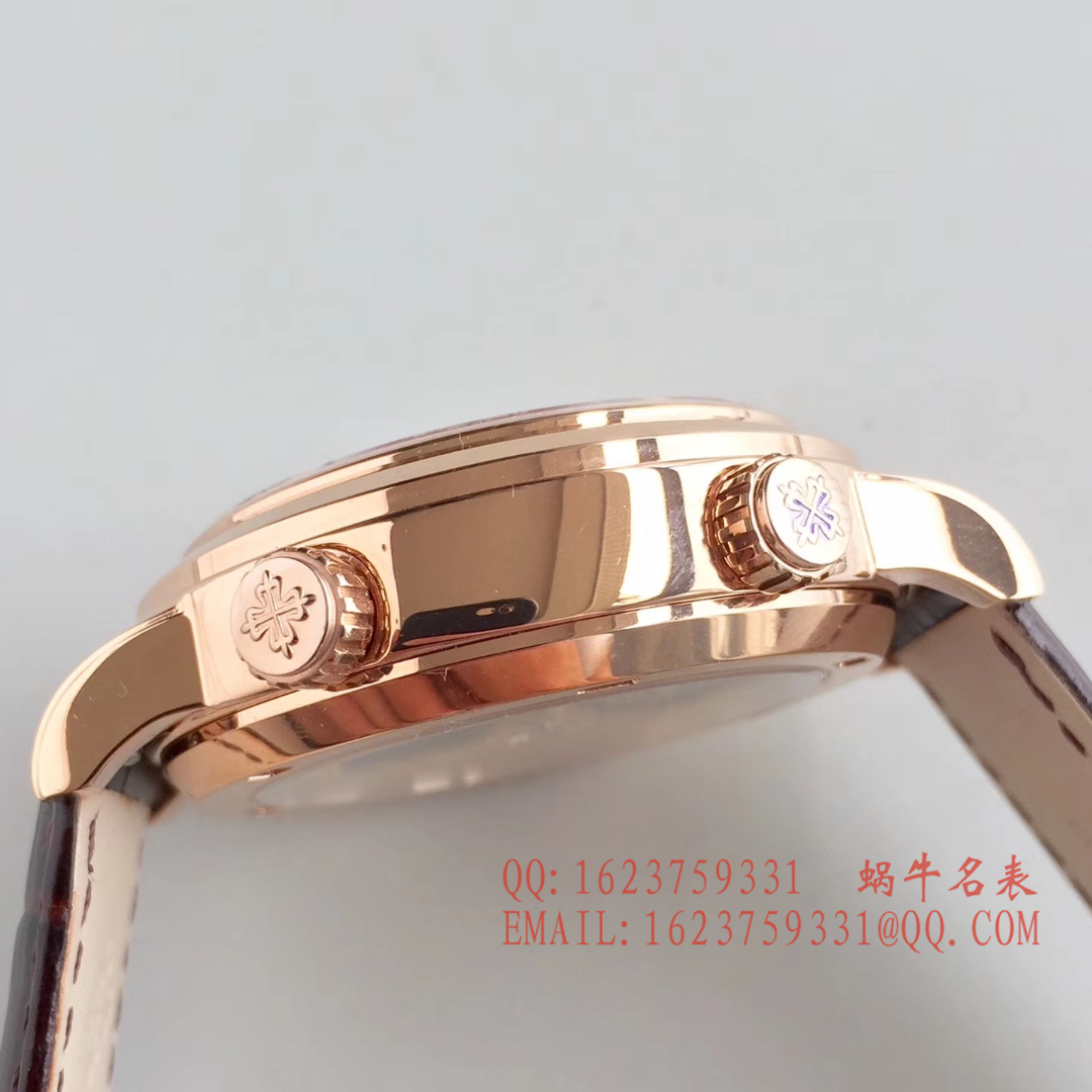 【视频评测】高仿百达翡丽超级复杂功能计时系列6102P-001 、6104G-001、铂金腕表/6102R-001 玫瑰金腕表 / BD219