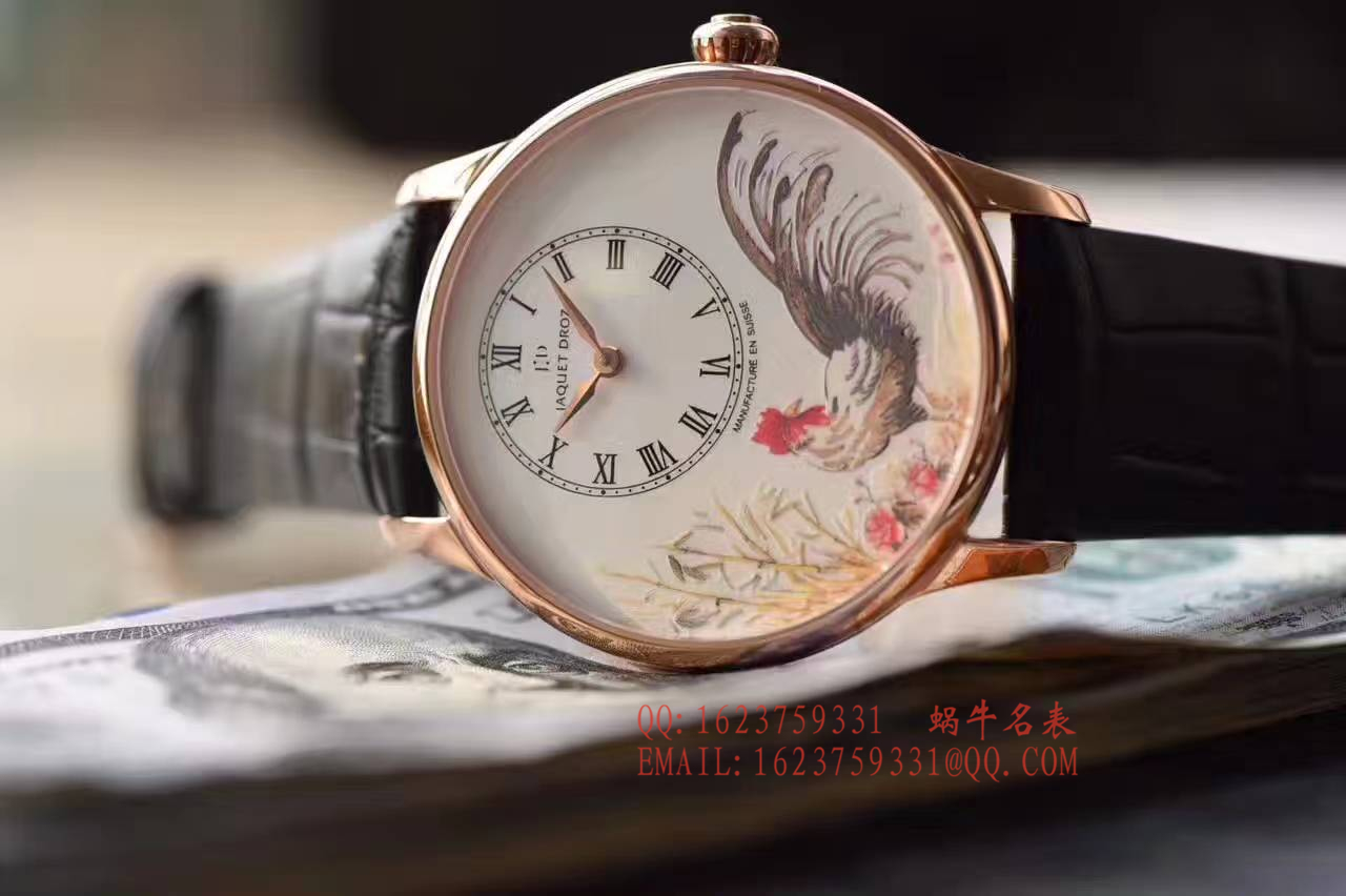 【顶级复刻高仿手表】雅克德罗时分小针盘系列J005013216腕表 / YD006