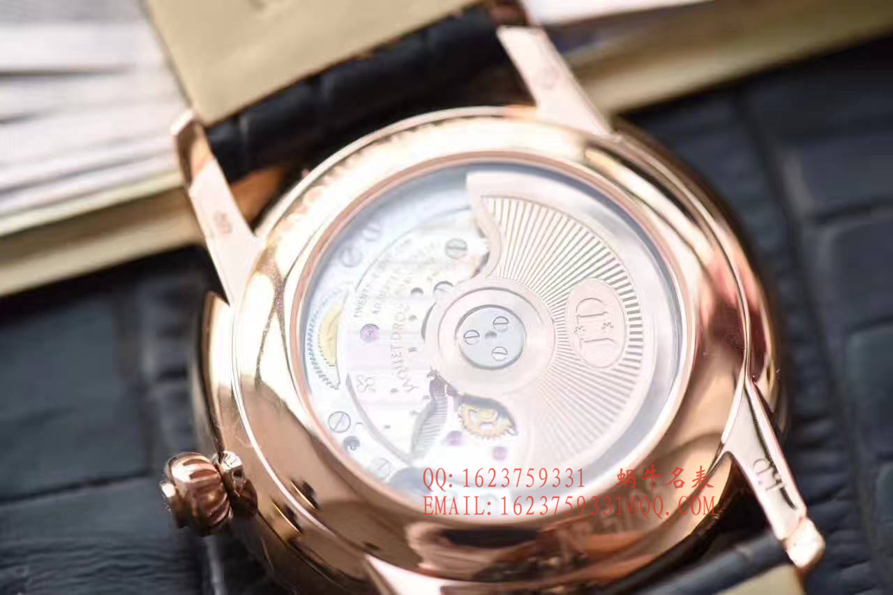 【顶级复刻高仿手表】雅克德罗时分小针盘系列J005013216腕表 / YD006