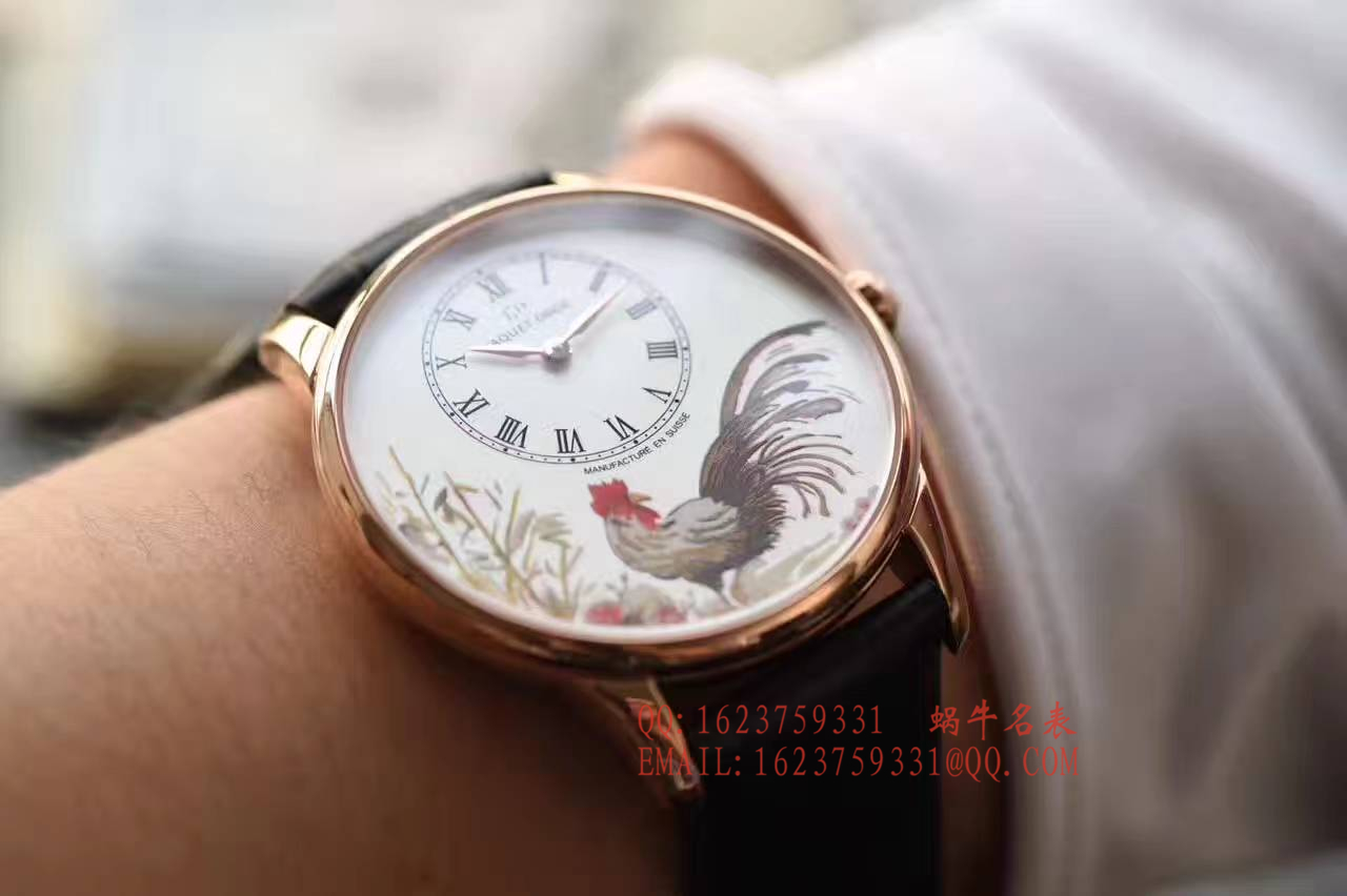 【顶级复刻高仿手表】雅克德罗时分小针盘系列J005013216腕表 / YD006