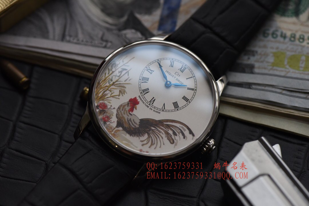 【顶级复刻高仿手表】雅克德罗时分小针盘系列J005013216腕表 / YD006