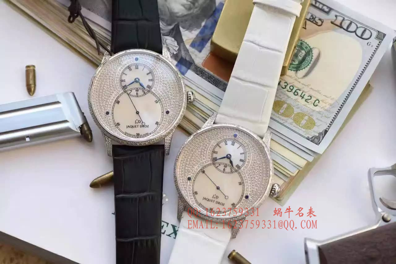 【实拍图鉴赏】一比一精高仿手表之雅克德罗大秒针系列J003034205腕表 / 雅克德罗YK03