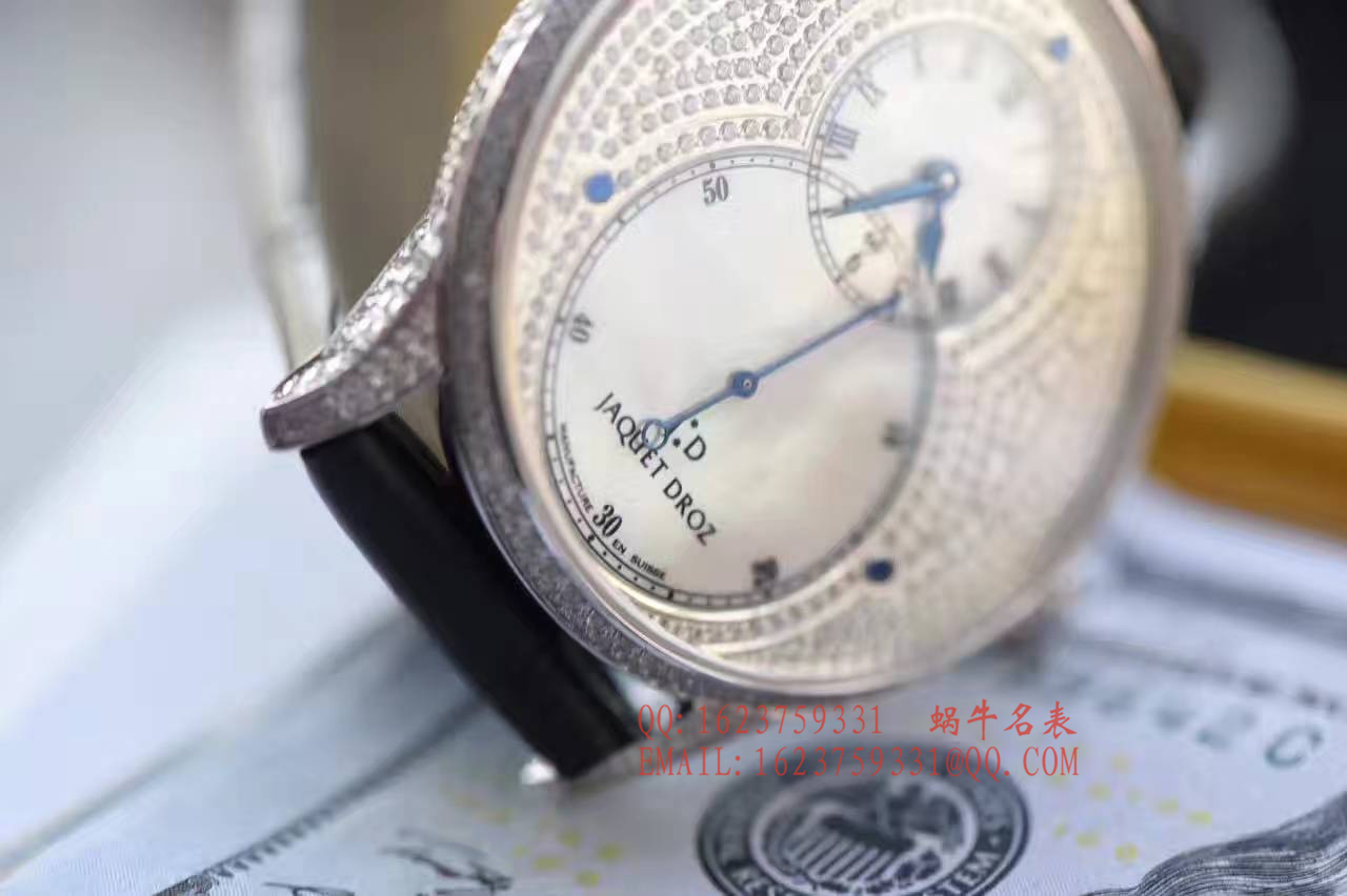 【实拍图鉴赏】一比一精高仿手表之雅克德罗大秒针系列J003034205腕表 / 雅克德罗YK03