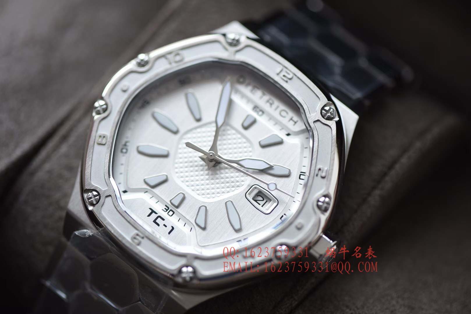 【正品，专柜最新款同步发售】德国品牌Dietrich帝特利威男士腕表，TC-1系列 / CBDietrich 02