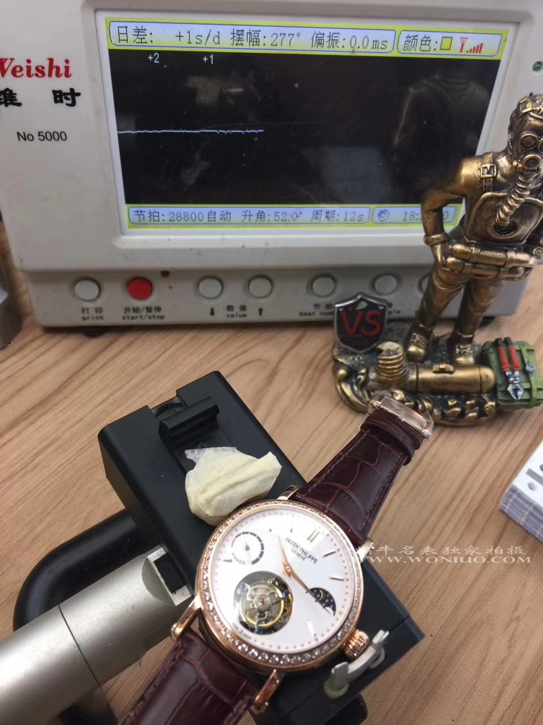 【TF厂一比一高精仿手表】百达翡丽镂空雕花动力星辰真陀飞轮腕表 / BD202