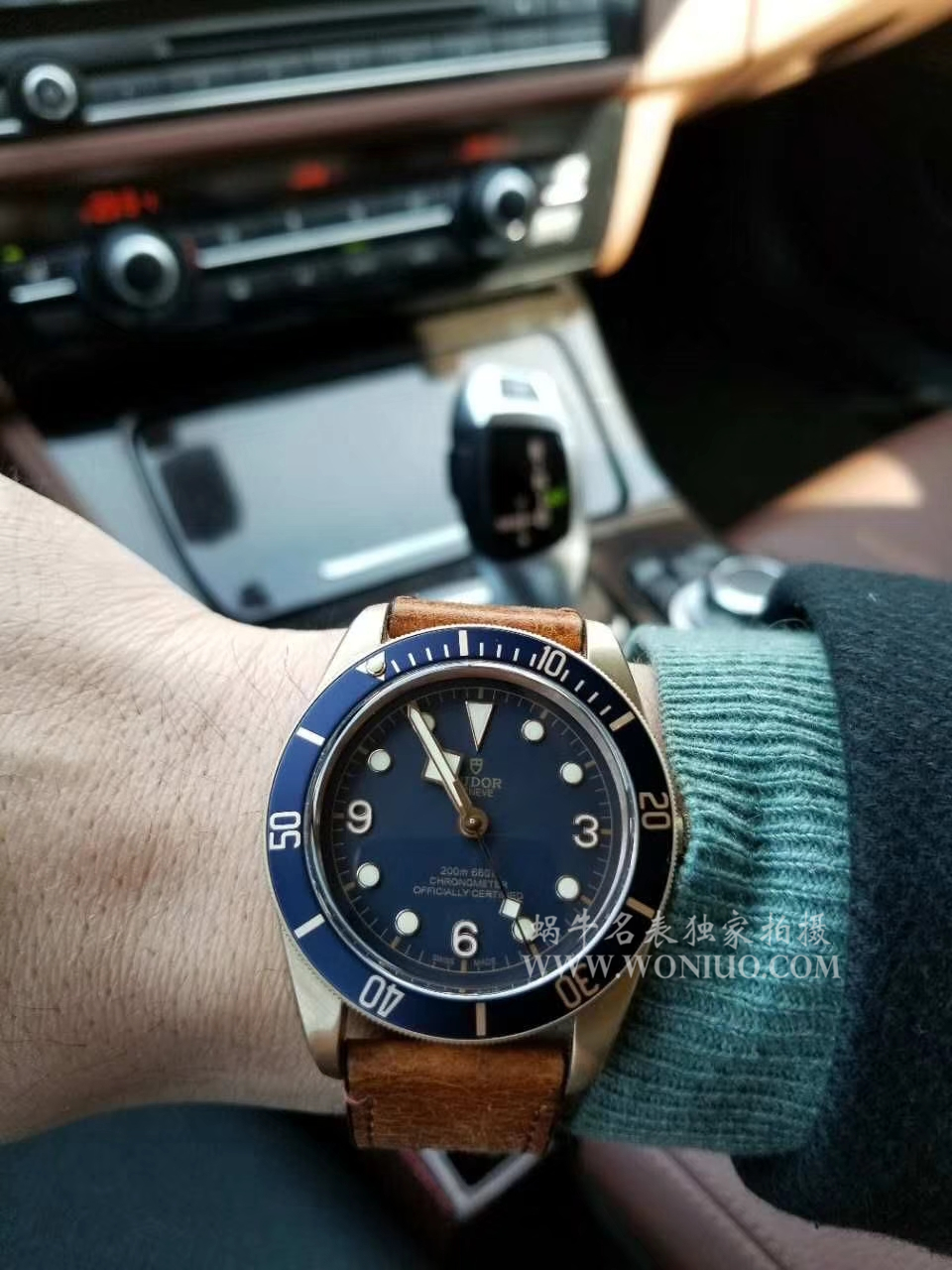 【独家视频解析】【XF厂一比一超A高仿手表】帝舵TUDOR启承系列帝驼蓝铜花 / DTBB030