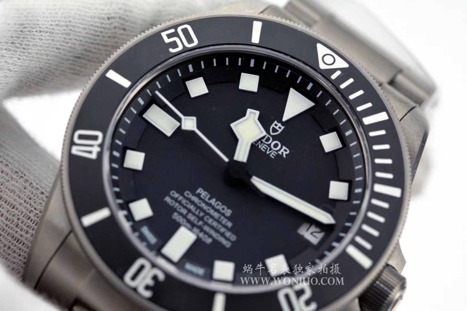 【独家视频测评XF一比一超A精仿手表】帝舵PELAGOS系列战斧25500TN 黑钛土豆黑面战斧 / DT007A