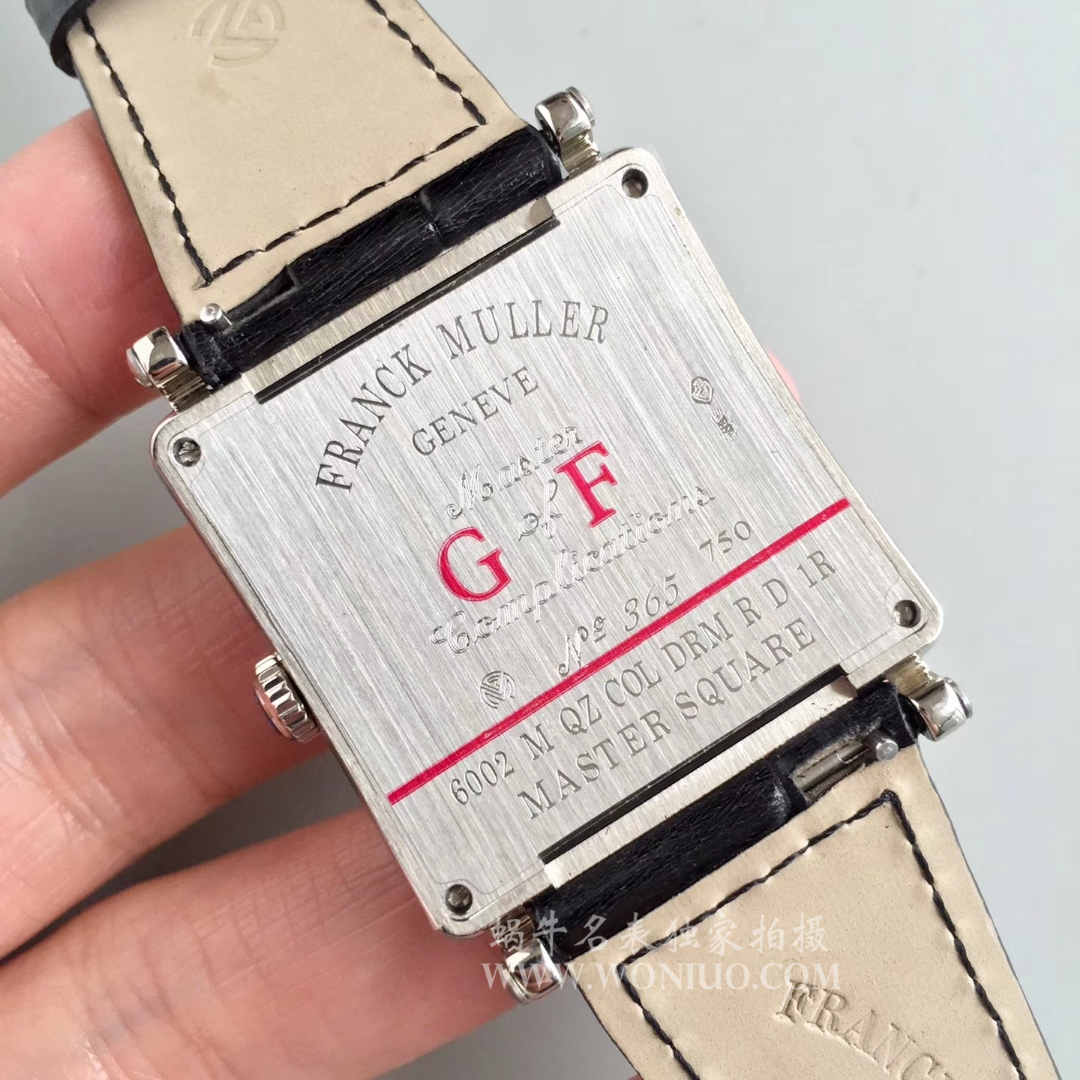 【GF复刻工艺新极致复刻高仿——最强女表】Franck Muller法穆兰MASTER SQUARE系列6002 M QZ女士石英腕表 / FL024
