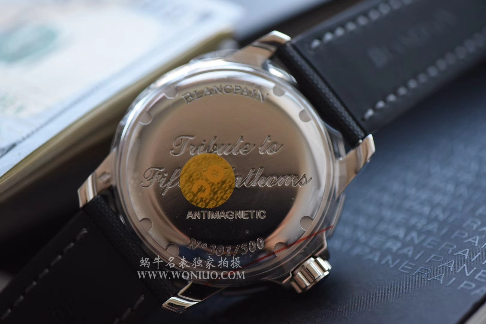 【ZF一比一超A高仿手表】宝珀五十噚系列5015B-1130-52生化危机版本腕表 / BP029