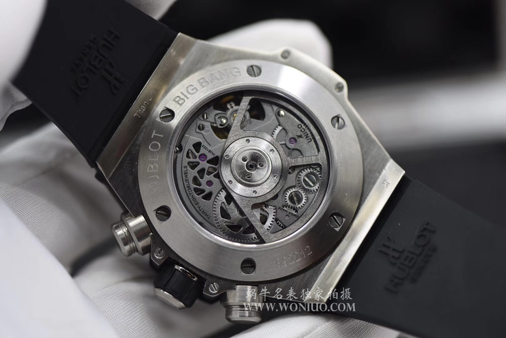 【JB一比一高仿手表】宇舶系列411.NM.1170.RX镂空腕表 / YB055