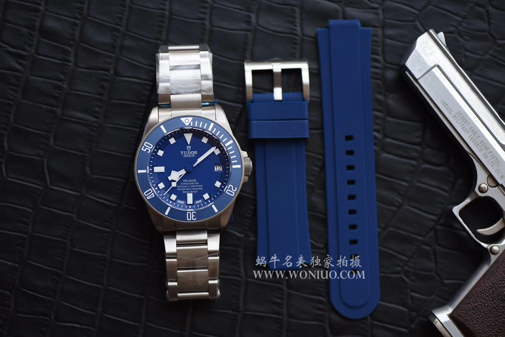 【独家视频测评】XF厂1:1超A高仿手表帝舵PELAGOS 25600TB蓝钛土豆蓝战斧 / DTbb017A