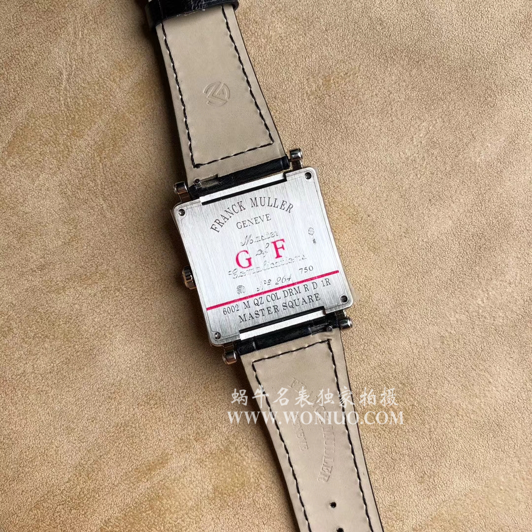 【GF复刻工艺新极致复刻高仿——最强女表】Franck Muller法穆兰MASTER SQUARE系列6002 M QZ女士石英腕表 / FL024