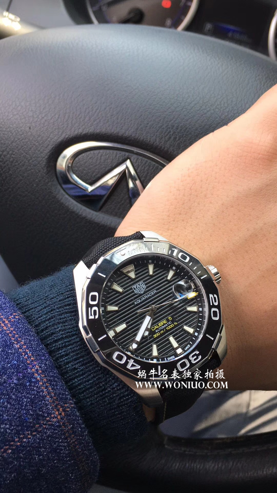 【原单正品、专柜验货】李易峰同款泰格豪雅竞潜300M腕表系列系列WAY201A.FT6069腕表 / TG057