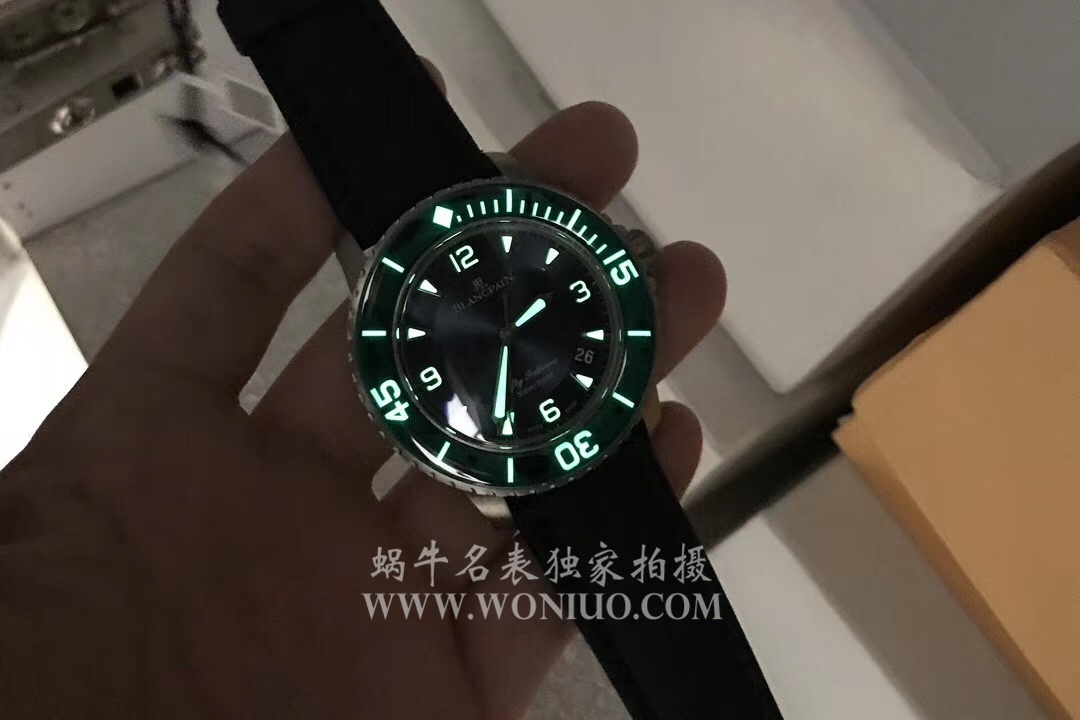 【ZF一比一超A高仿手表】宝珀五十噚系列5015-12B40-O52A蓝面背透腕表 