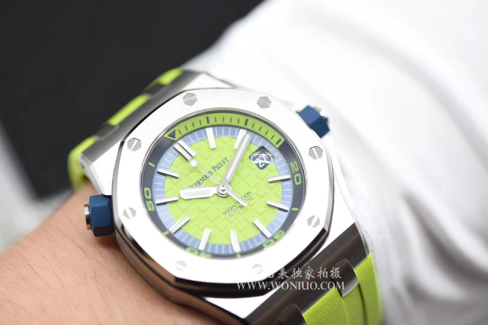【JF厂一比一高仿复刻手表】爱彼皇家橡树离岸型系列15710ST.OO.A038CA.01腕表 / AP025