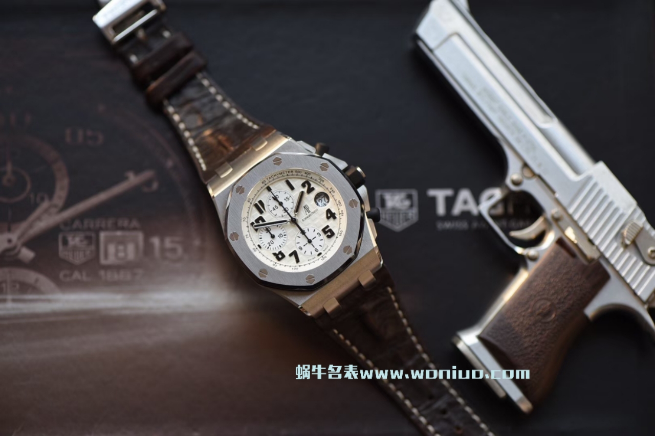 【JF厂1:1复刻精仿手表】爱彼皇家橡树离岸型系列沙漠26170ST.OO.D091CR.01腕表 / AP084A