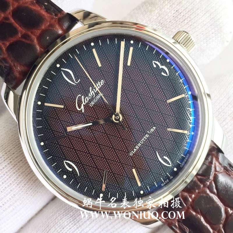 【YL厂出品】格拉苏蒂原创复刻高仿20世纪复古系列1-39-52-10-02-01腕表 / GLA030