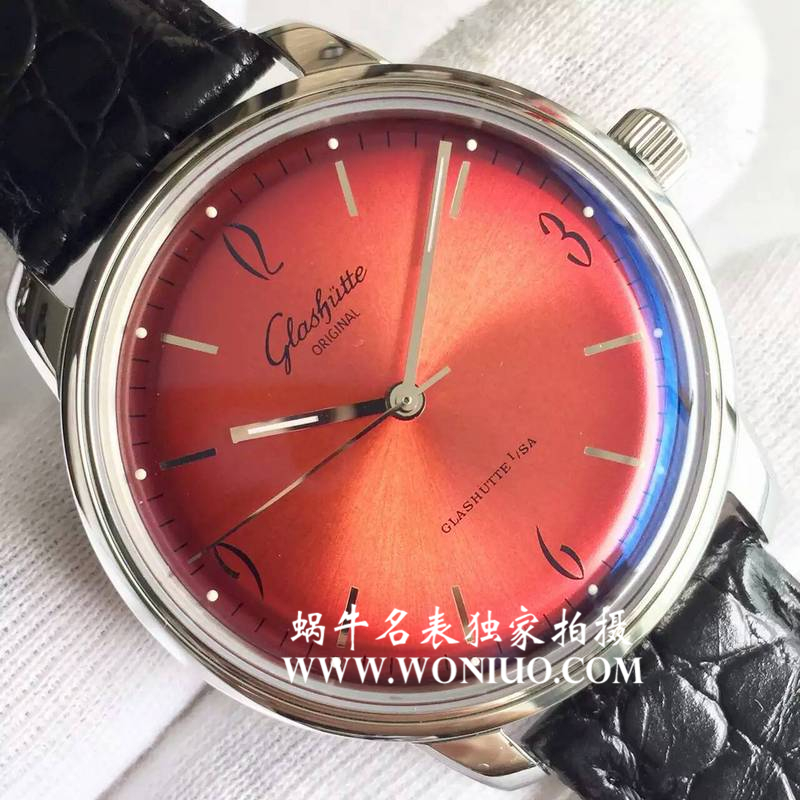 【YL厂出品】格拉苏蒂原创复刻高仿20世纪复古系列1-39-52-07-02-01男士机械手表 / GLA028