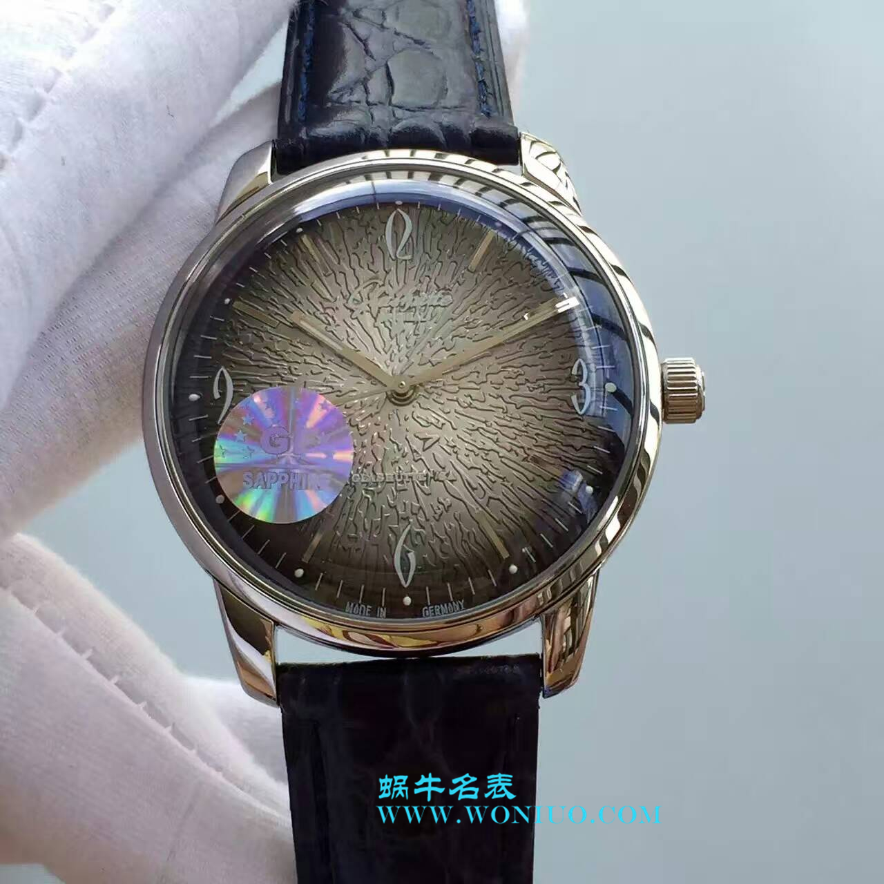 【YL厂出品】格拉苏蒂原创复刻高仿20世纪复古系列1-39-52-11-02-01腕表 / GLA020