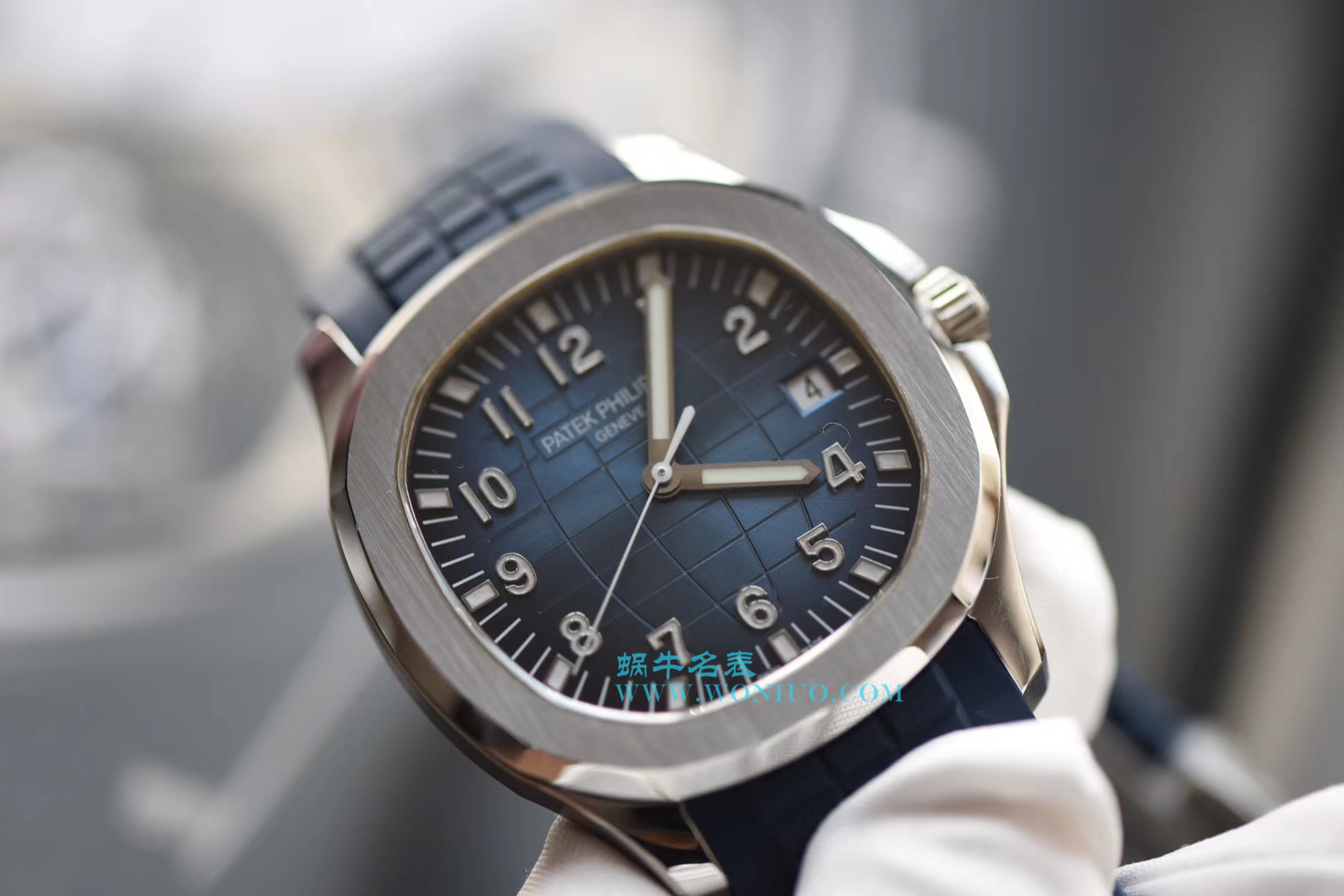 【BP一比一超A高仿手表】百达翡丽AQUANAUT手雷系列5168G-001腕表 