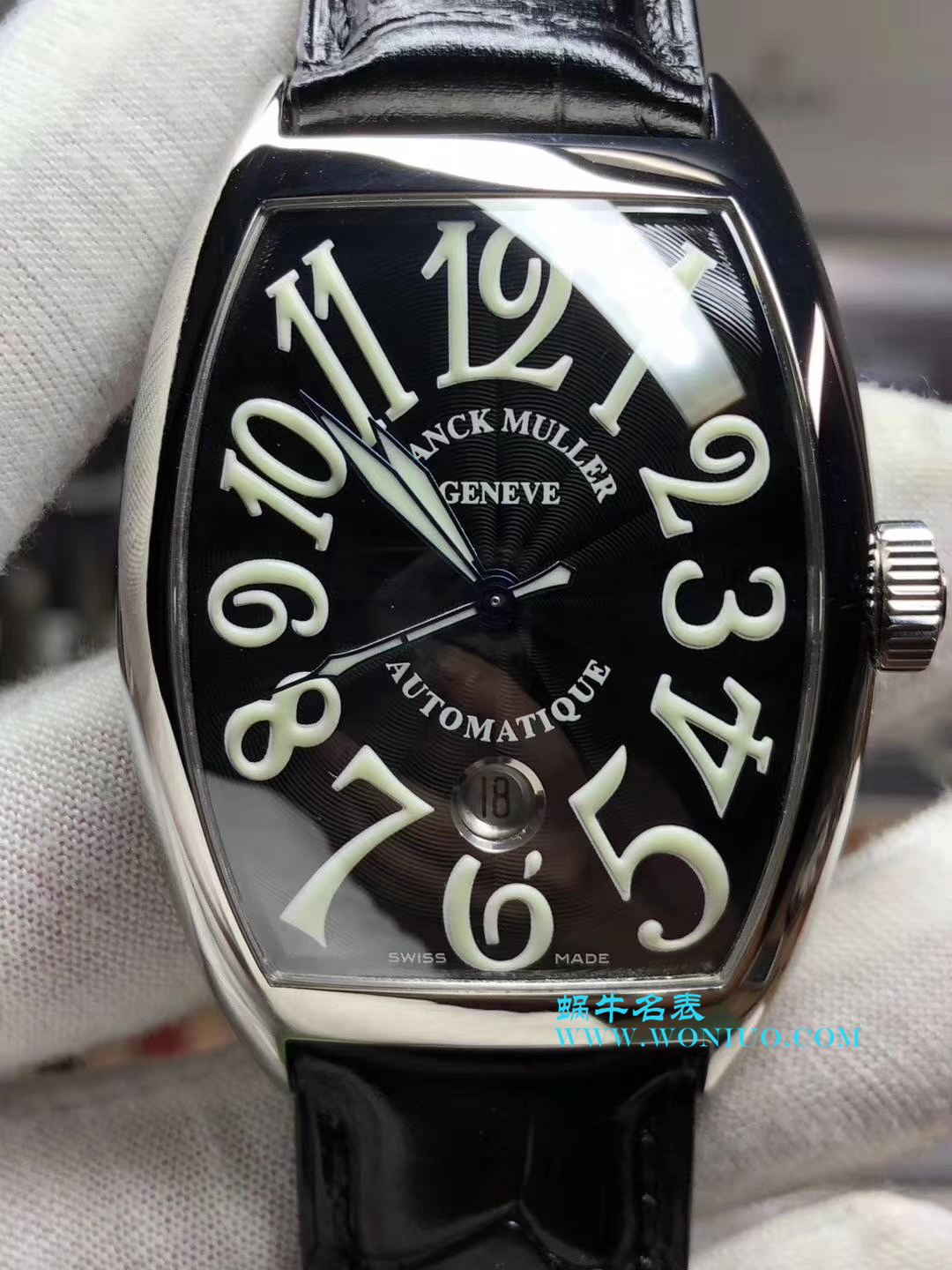 【GF一比一超A高仿手表】法兰克穆勒CASABLANCA系列8880 C DT 黑盘腕表 / FL23