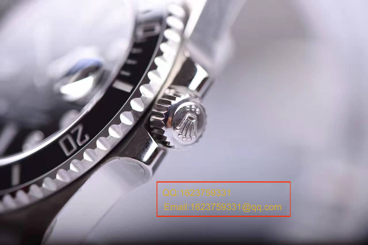 【独家视频测评N厂V7版本】1:1超A高精仿手表劳力士潜航者型系列116610LN-97200 《黑水鬼》  / R107