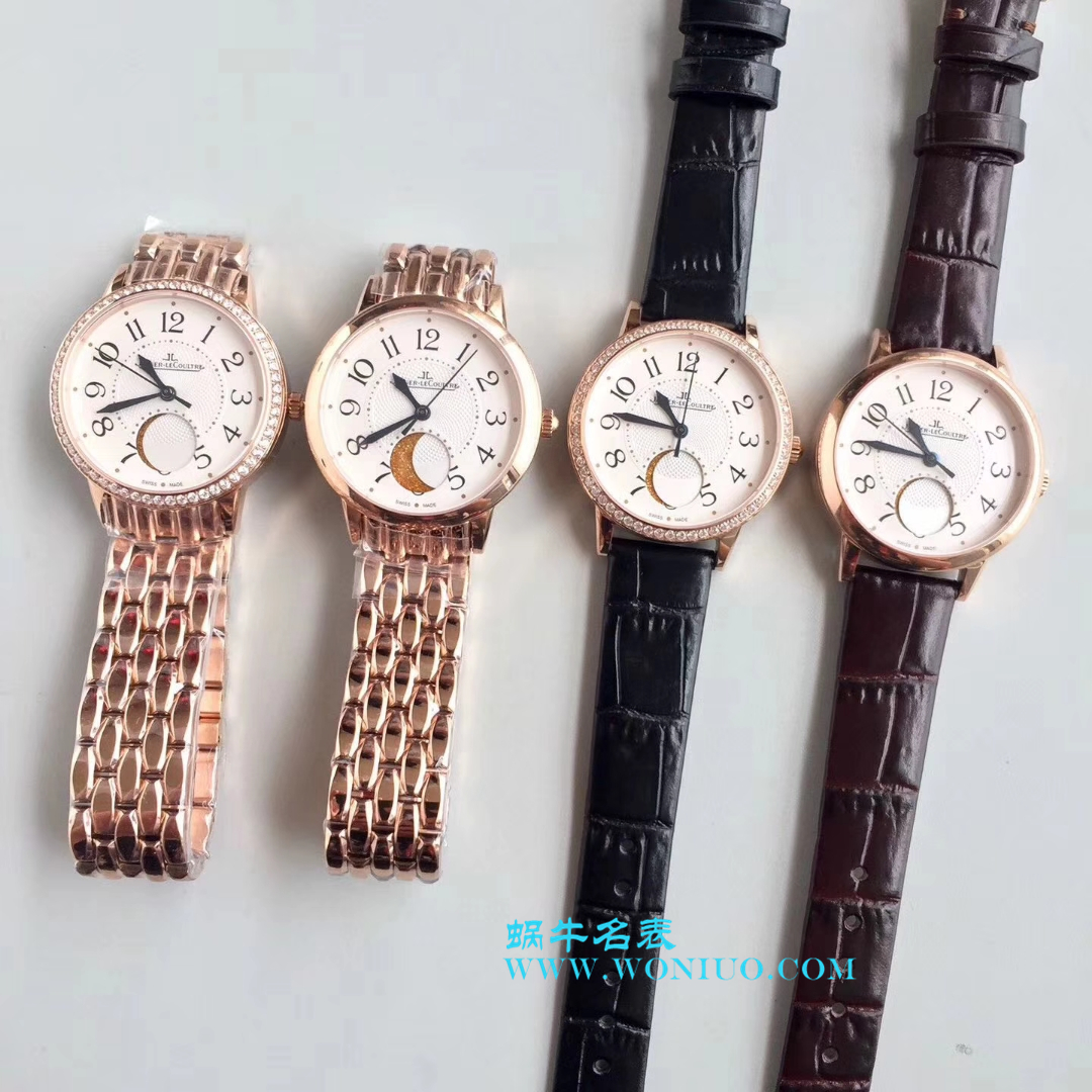 【JL积家约会系列全新月相女士腕表】复刻高仿积家约会系列3572120、3578420、3578120、3572420腕表 / JS121
