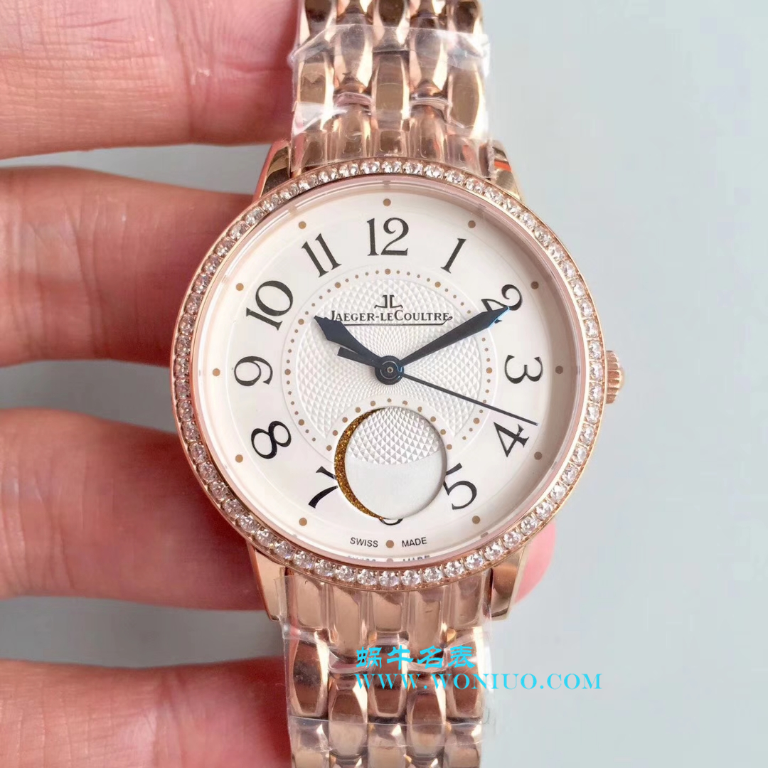 【JL积家约会系列全新月相女士腕表】复刻高仿积家约会系列3572120、3578420、3578120、3572420腕表 / JS121