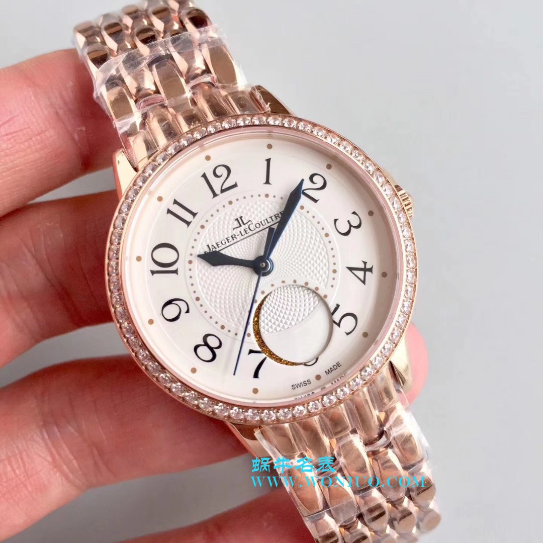 【JL积家约会系列全新月相女士腕表】复刻高仿积家约会系列3572120、3578420、3578120、3572420腕表 / JS121