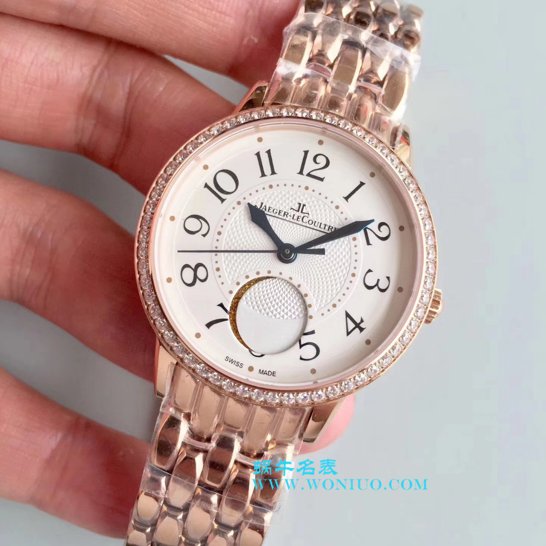 【JL积家约会系列全新月相女士腕表】复刻高仿积家约会系列3572120、3578420、3578120、3572420腕表 / JS121