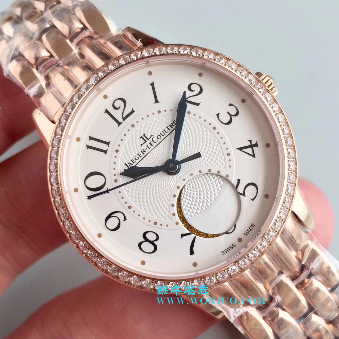 【JL积家约会系列全新月相女士腕表】复刻高仿积家约会系列3572120、3578420、3578120、3572420腕表 / JS121
