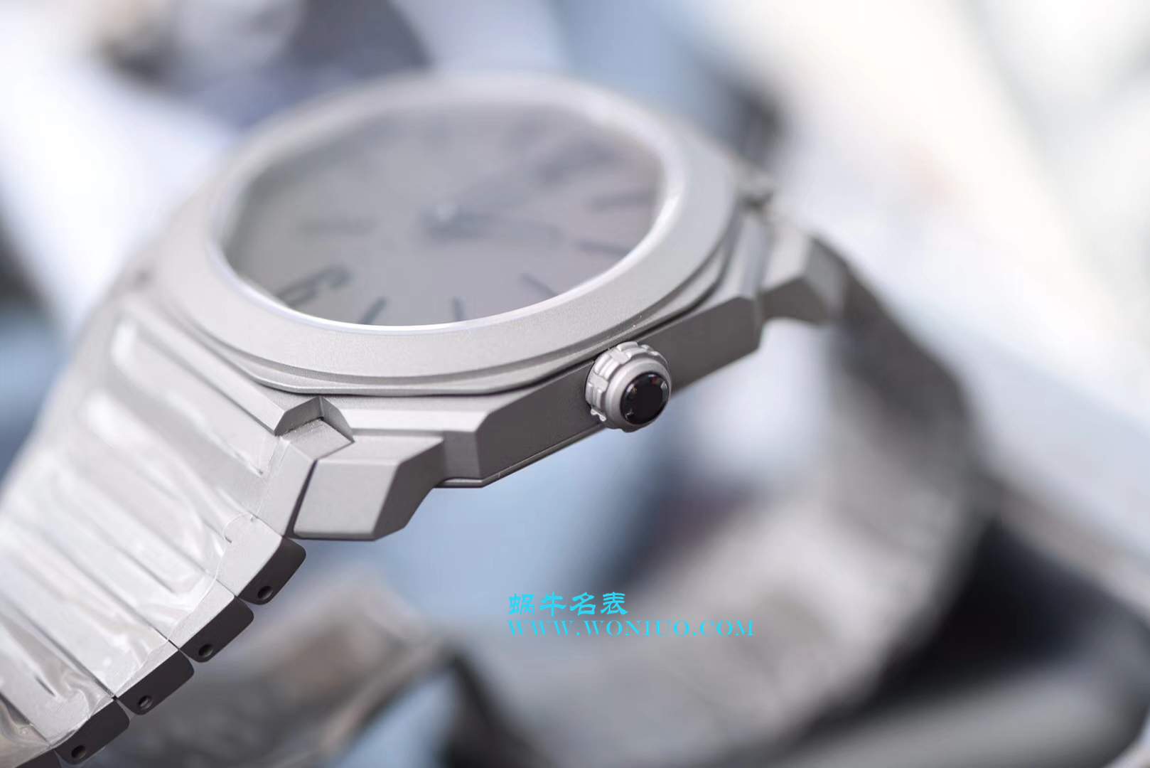 【台湾厂一比一超A高仿手表】宝格丽OCTO系列102713 BGO40C14TTXTAUTO腕表 / BZ016