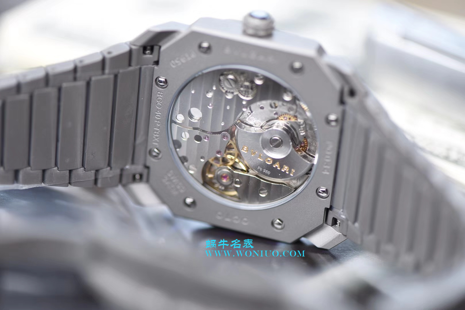 【台湾厂一比一超A高仿手表】宝格丽OCTO系列102713 BGO40C14TTXTAUTO腕表 / BZ016