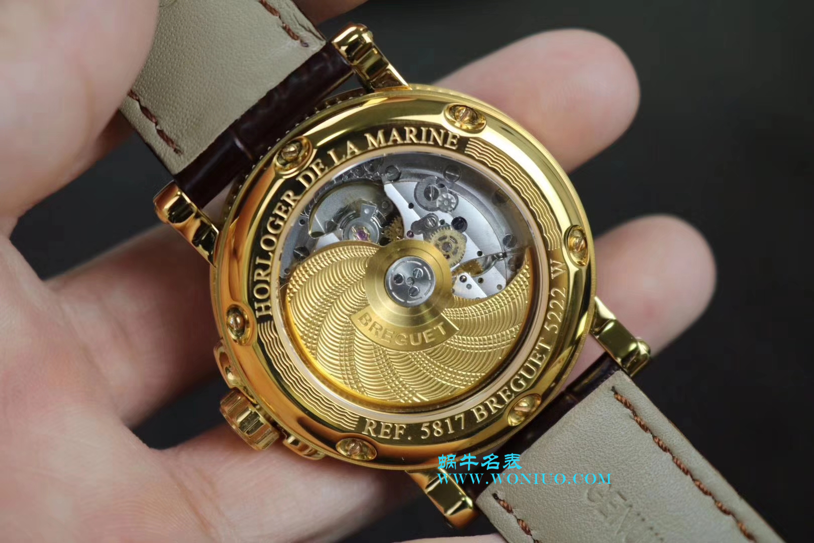 【HG一比一超A高精仿手表】宝玑宝玑航海MARINE 5817系列5817ST/Y2/5V8、5817BA/12/9V8腕表 / BZ035