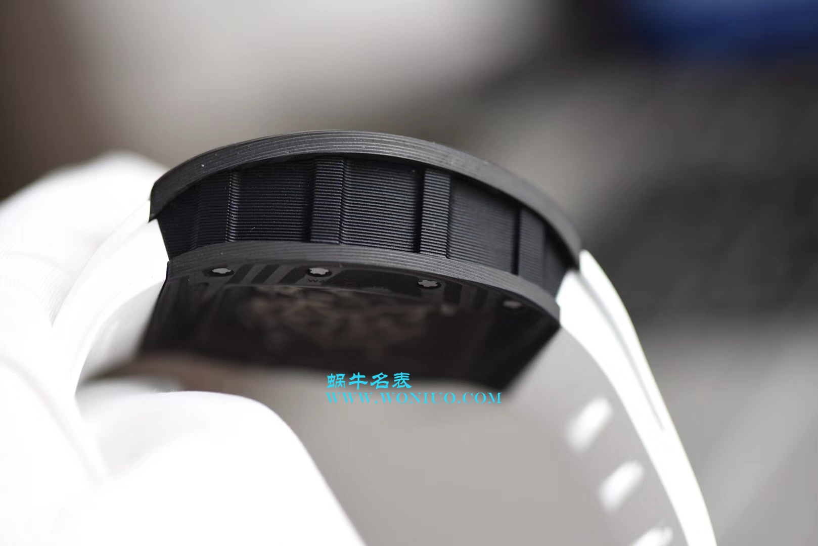 【KV一比一超A高仿手表】理查德.米勒RICHARD MILLE男士系列RM 055碳纤维白面橡胶带新款 / RM 055C