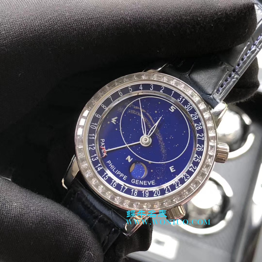 【视频评测】高仿百达翡丽超级复杂功能计时系列6102P-001 、6104G-001、铂金腕表/6102R-001 玫瑰金腕表 / BD219