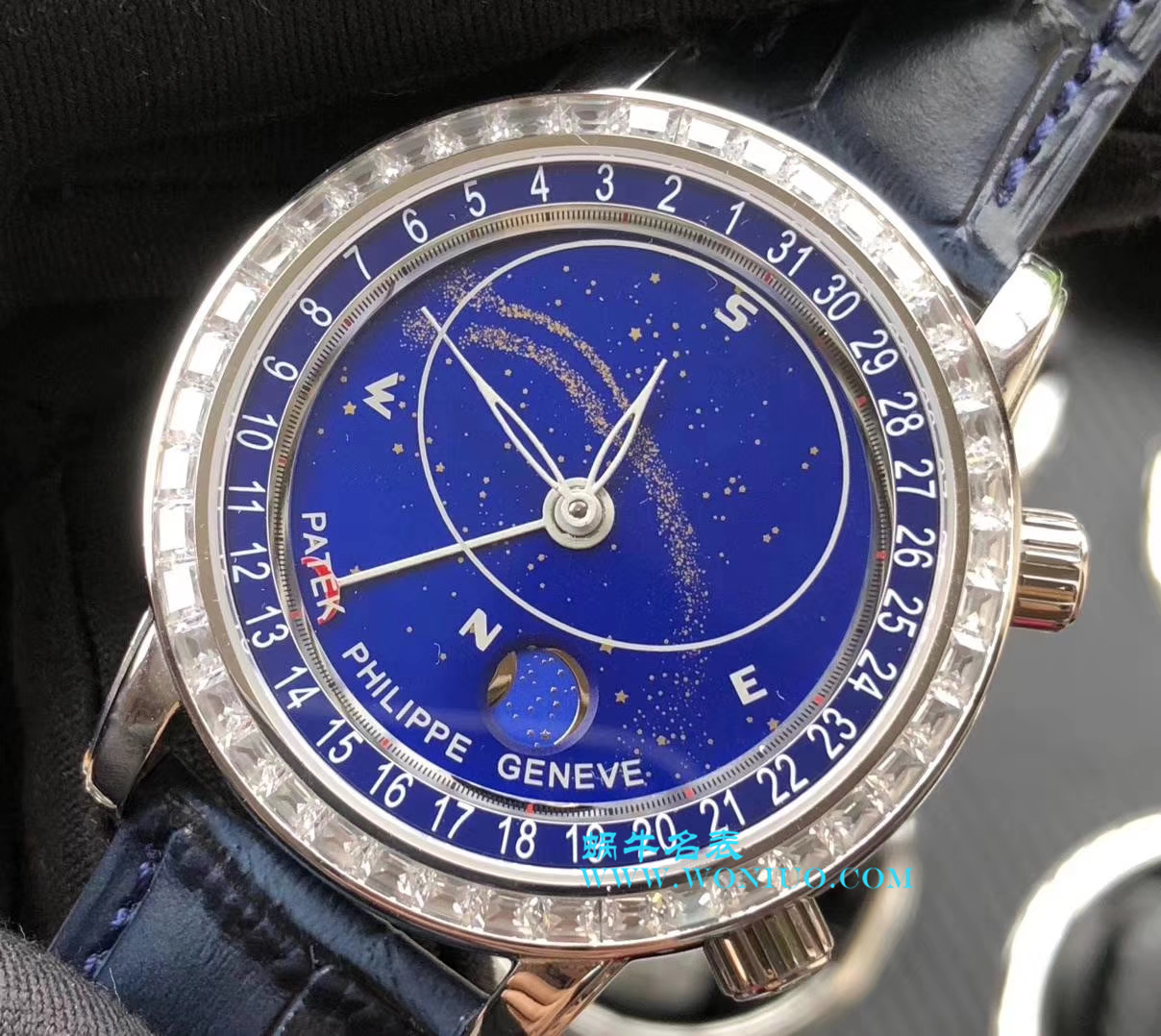 【视频评测】高仿百达翡丽超级复杂功能计时系列6102P-001 、6104G-001、铂金腕表/6102R-001 玫瑰金腕表 / BD219