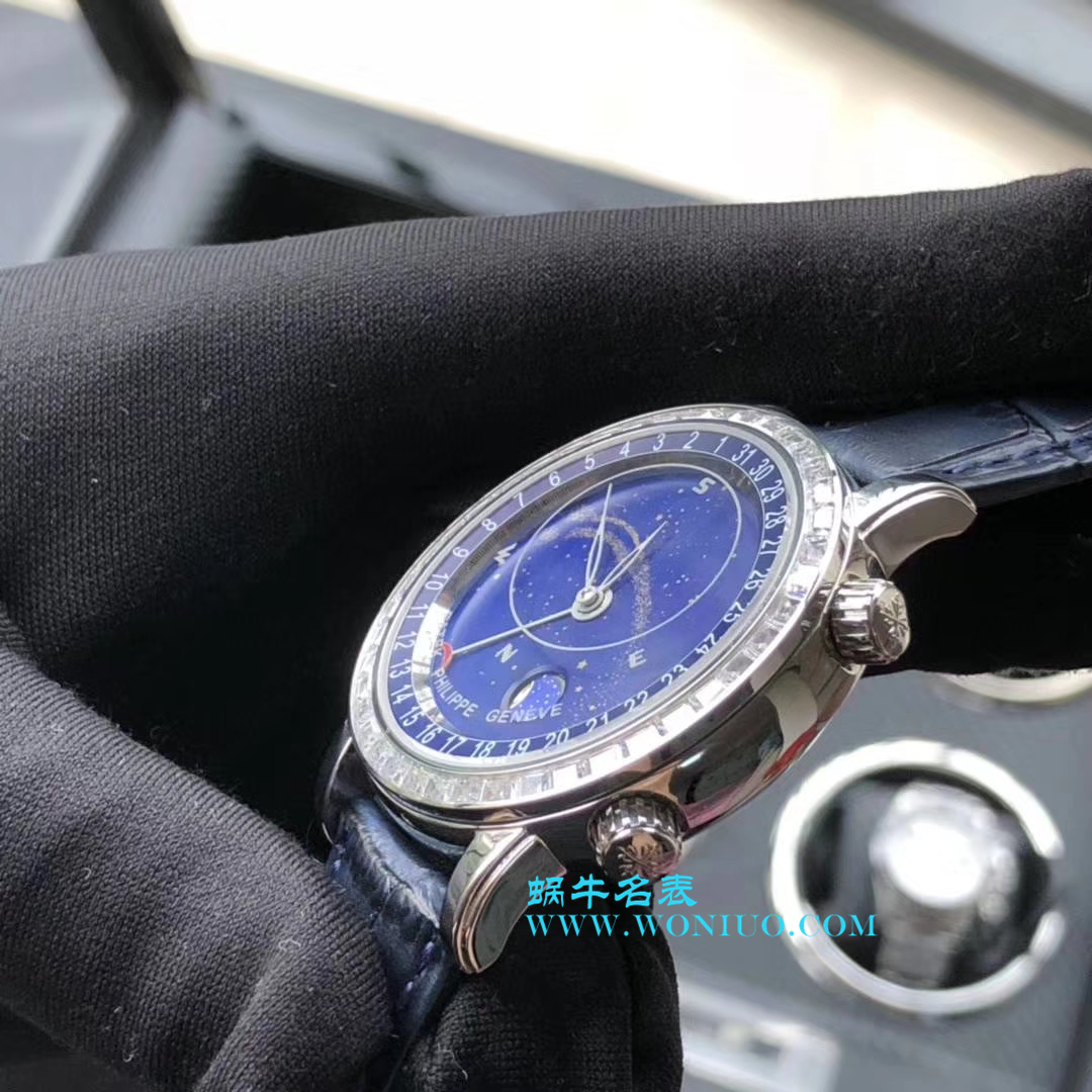 【视频评测】高仿百达翡丽超级复杂功能计时系列6102P-001 、6104G-001、铂金腕表/6102R-001 玫瑰金腕表 / BD219