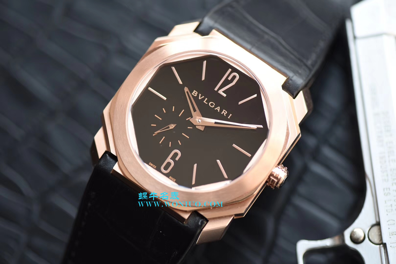 【台湾一比一超A精高仿手表】宝格丽OCTO系列102371 BGOP40BGLXT腕表 / BGB0018