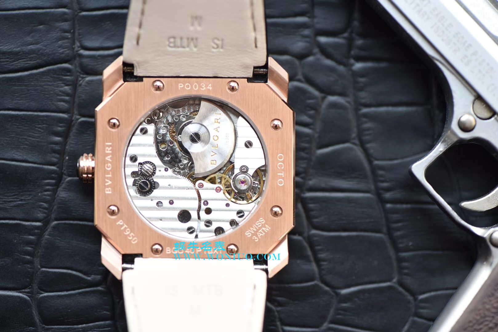 【台湾一比一超A精高仿手表】宝格丽OCTO系列102371 BGOP40BGLXT腕表 / BGB0018