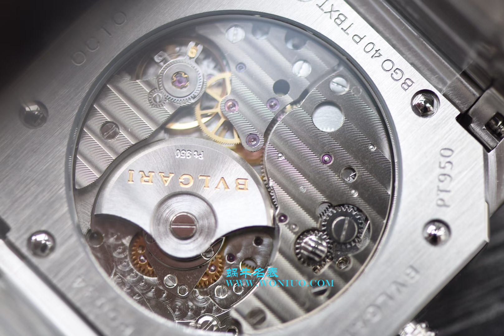 【台湾一比一超A高仿手表】宝格丽OCTO系列102028 BGO40BPLXT腕表 / BZ017