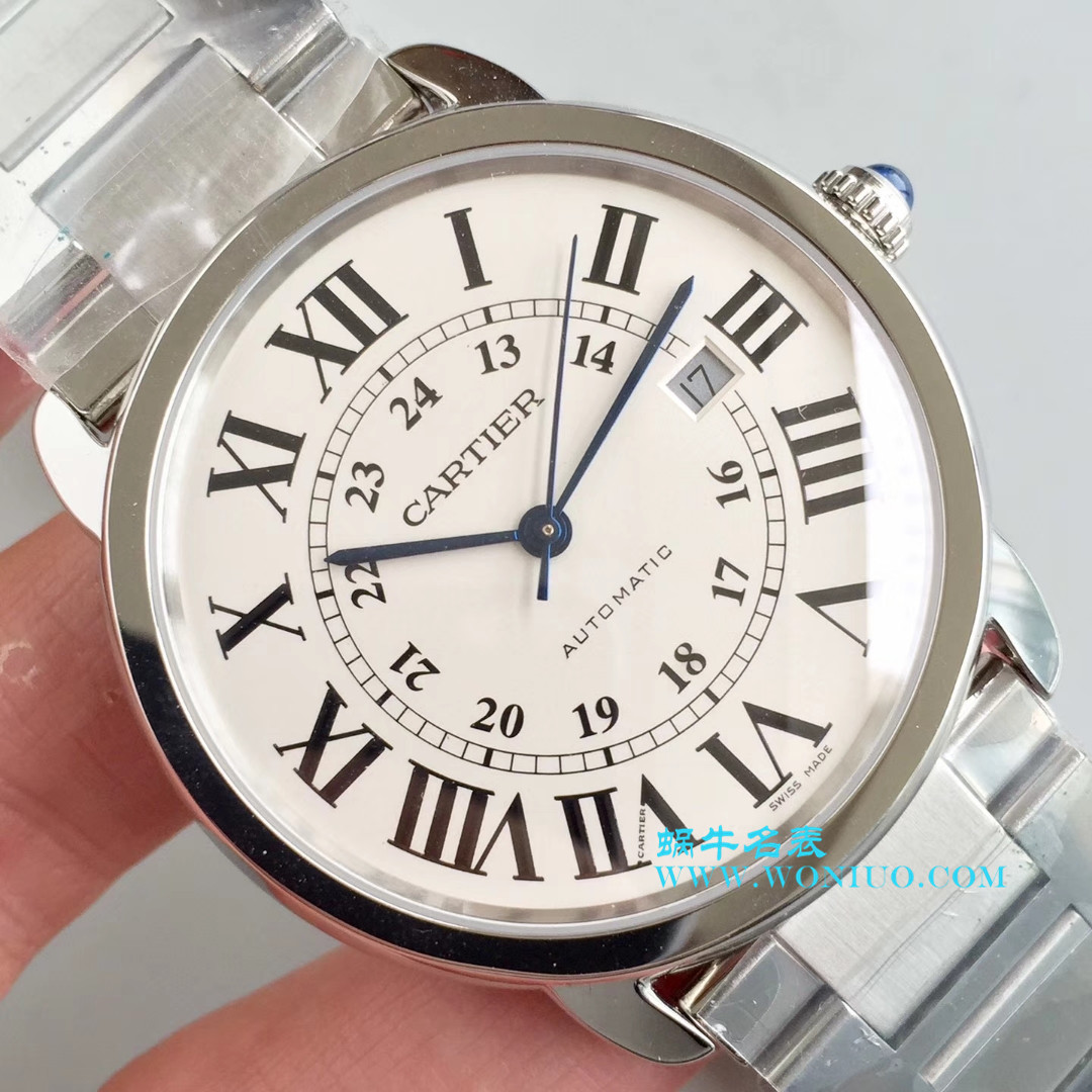 【ZF超A高仿1:1手表】卡地亚RONDE DE CARTIER伦敦SOLO系列W6701010腕表 / K068