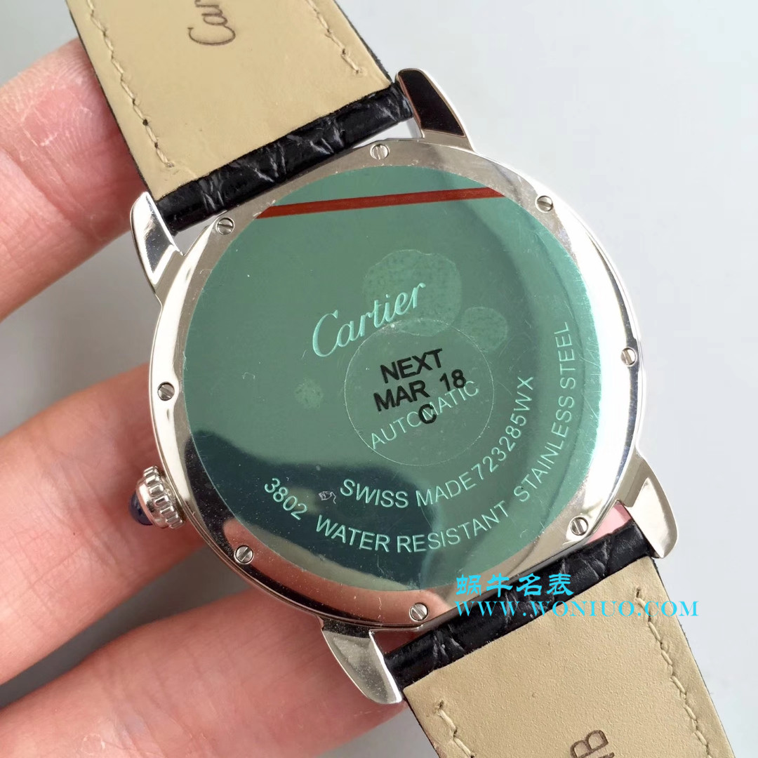 【ZF超A高仿1:1手表】卡地亚RONDE DE CARTIER伦敦SOLO系列W6701010腕表 / K068