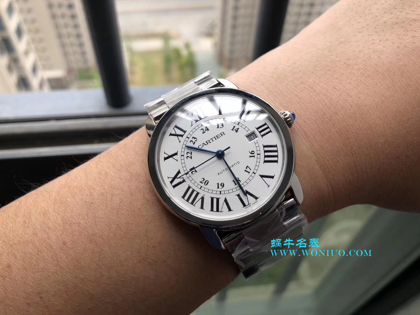 【ZF超A高仿1:1手表】卡地亚RONDE DE CARTIER伦敦SOLO系列W6701010腕表 / K068
