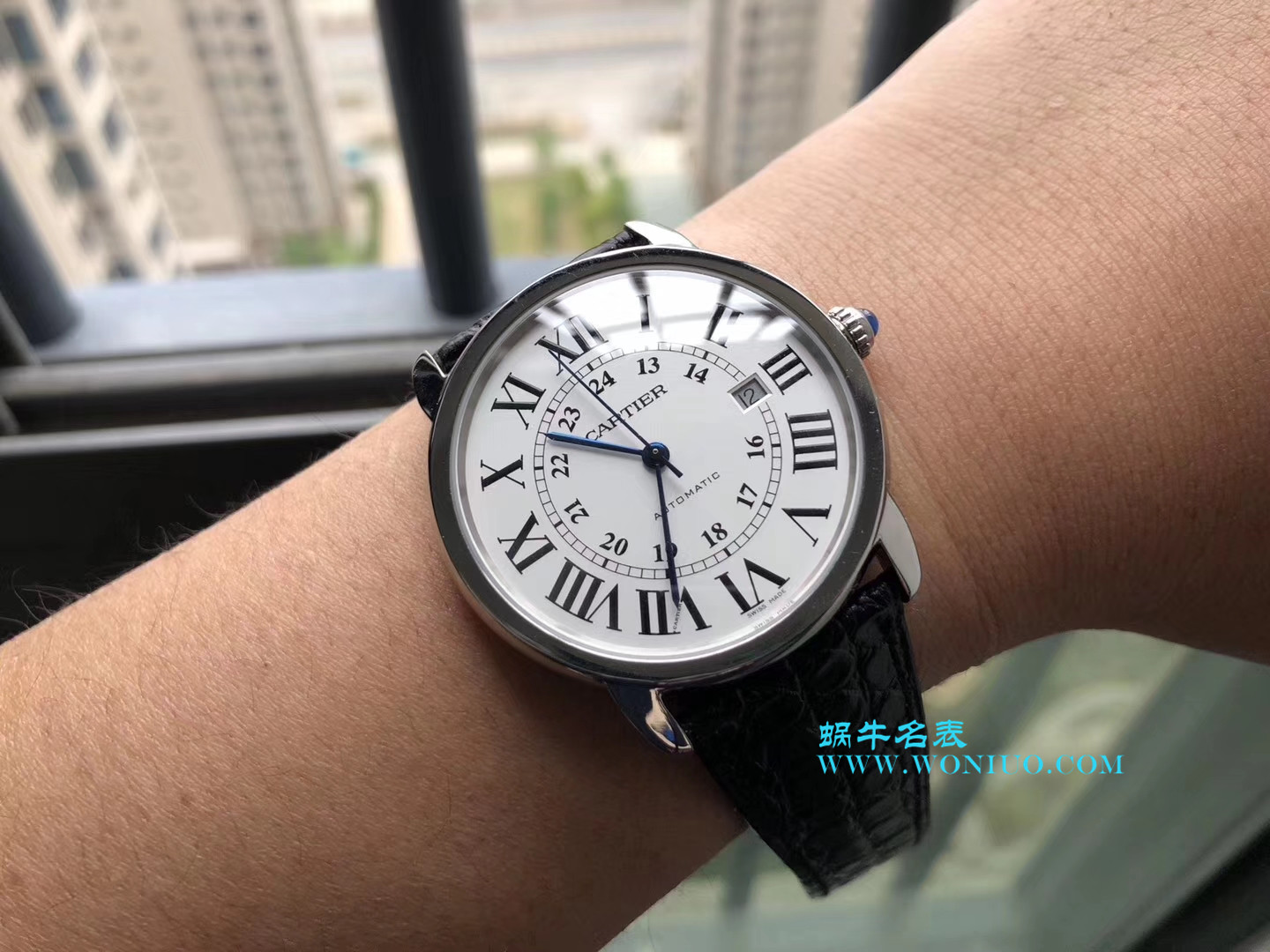 【ZF超A高仿1:1手表】卡地亚RONDE DE CARTIER伦敦SOLO系列W6701010腕表 / K068