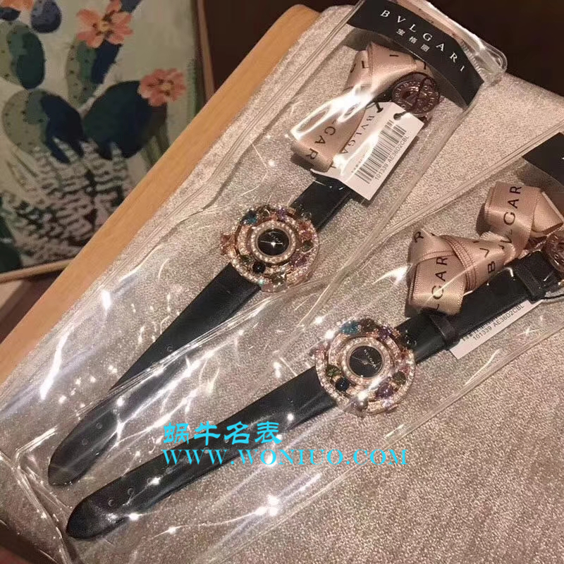 宝格丽astrale珠宝系列腕表闪亮登场 限量发售 按订货顺序出货 黄金镶嵌彩面宝石 / BG011