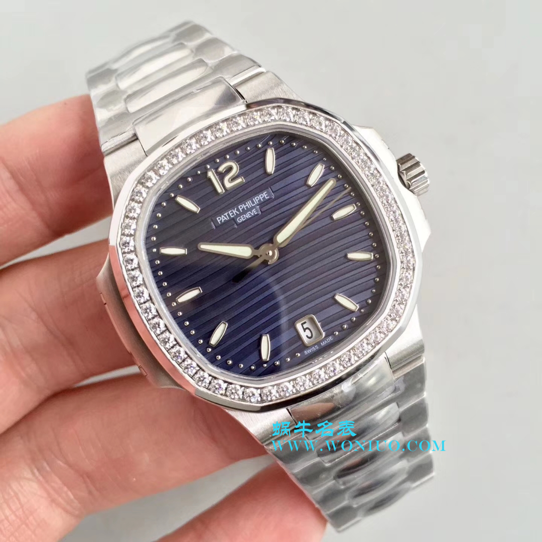 【PF一比一超A高仿手表】百达翡丽运动系列7018/1A-001、7018/1A-010、7018/1A-011(鹦鹉螺女表) / BD163