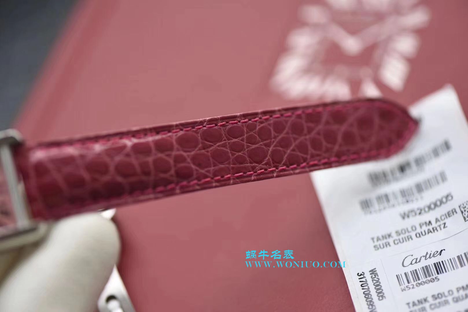 【独家视频测评K11厂一比一超A高仿手表】卡地亚坦克系列 W5200000 粉面女士石英腕表 / KAD008